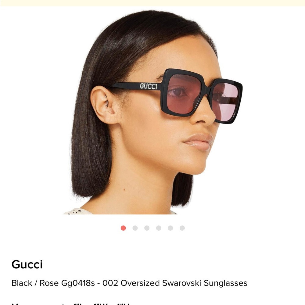 Gucci Oversized Sunnies